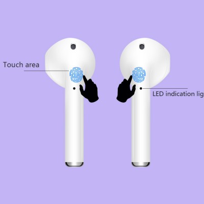 Factory i17 TWS BT 5.0 Mini version bass earbuds headphones wireless charging hifi tws wireless headset tws earphone i17